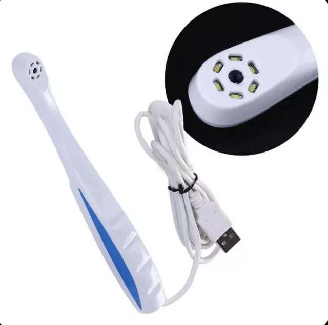 Home Use Dental Oral Camera USB Micro Check Intraoral Camera 6 LED