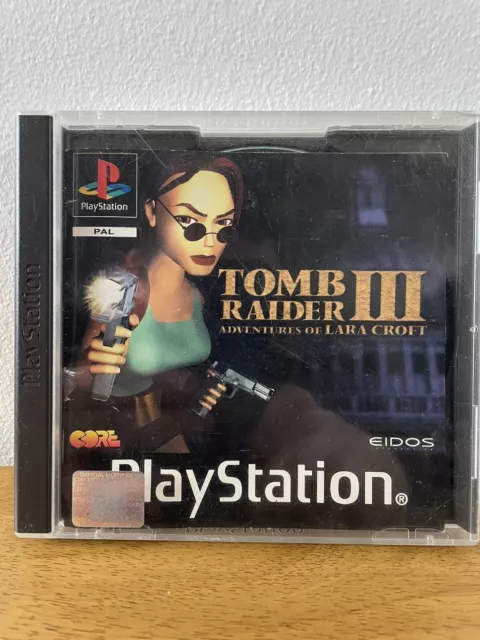 Tomb Raider III 3 Adventures Of Lara Croft (Sony PlayStation 1)
