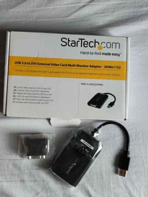 StarTech.com USB 3.0 auf DVI/VGA Adapter – 2048x1152 0065030846110