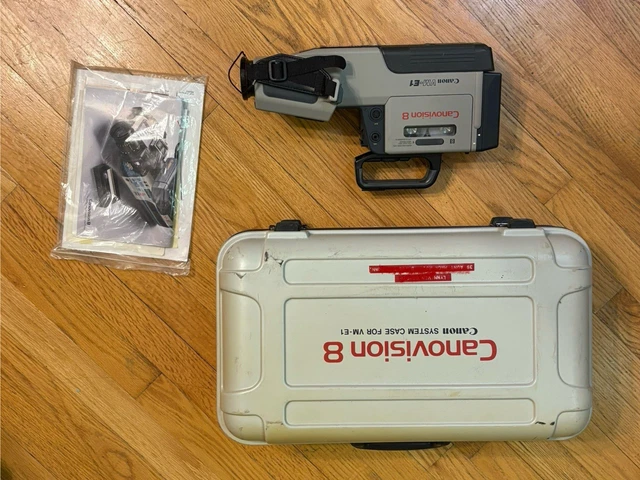 Enregistreur De Cassette Vidéo Canon Canovision 8 ES 100a 236552599069