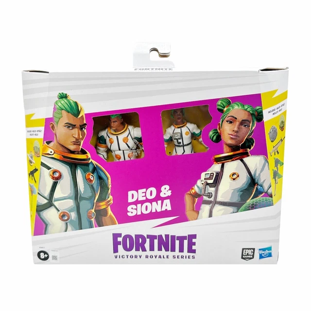 Hasbro Fortnite Victory Royale Series Deo e Siona Battle Royale Pack