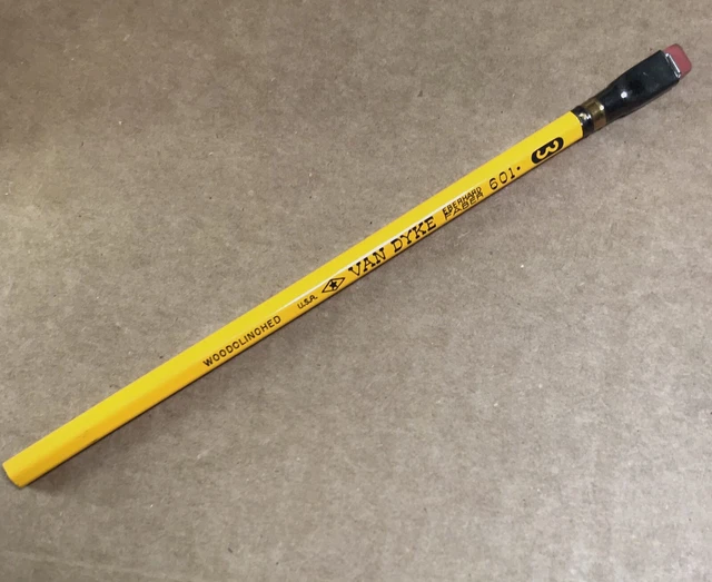 VINTAGE RARE EBERHARD Faber VAN DYKE 601 No. 3 Pencil $27.99 