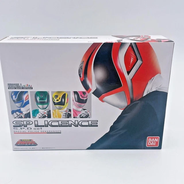 BANDAI POWER RANGER Tokusou Sentai Dekaranger Sp Licence Feu Équipe Ver ...