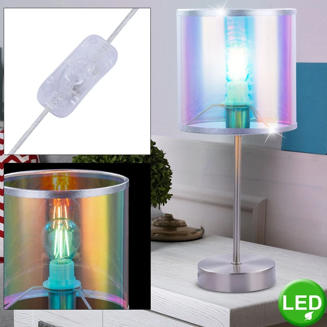 LED Tavolo Lampada Camere Bambini Illuminazione Notte Luce Lettura Multicolore