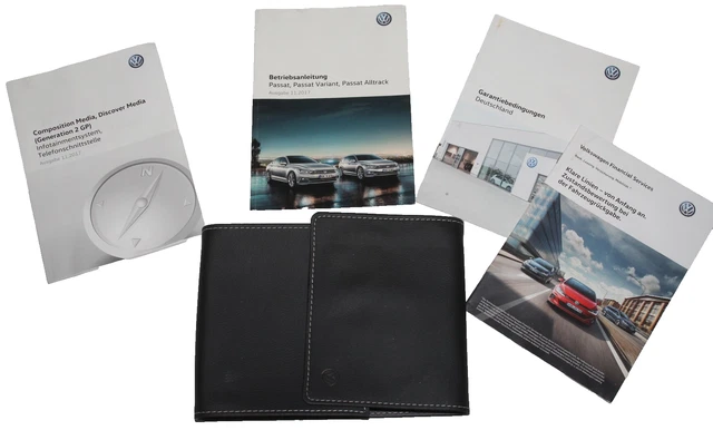 VW Passat B8 3G2 3G5 Bordmappe Bedienungsanleitung Serviceheft 2014-2019