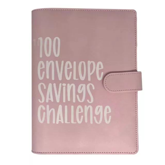 100 Envelope Challenge Binder Book Easy& Fun Way to Save