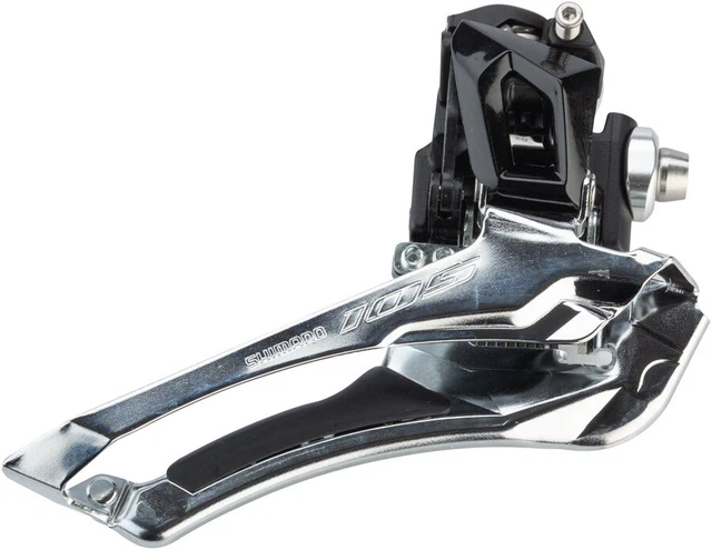 NEW Shimano 105 FD-R7000-L 11-Speed Braze-On Down-Swing Front Derailleur Black