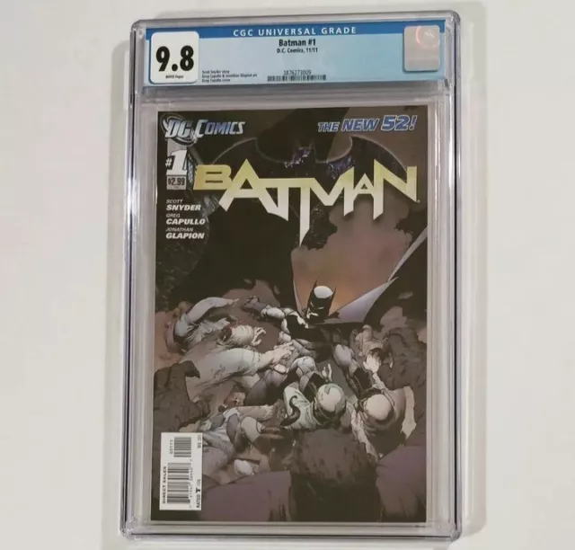 BATMAN # 1 CGC 9.8 2011 The New 52! DC Comics 1st PRINT 1st App Harper Row