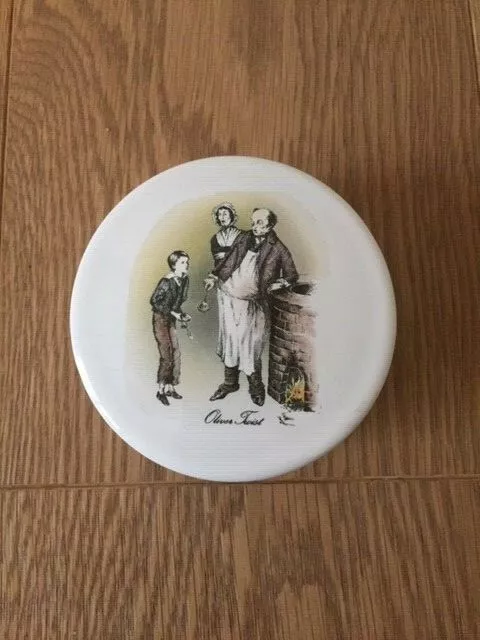 Charles Dickens Oliver Twist Ceramic Trinket Box Pate Dish Patum Peperium LTD