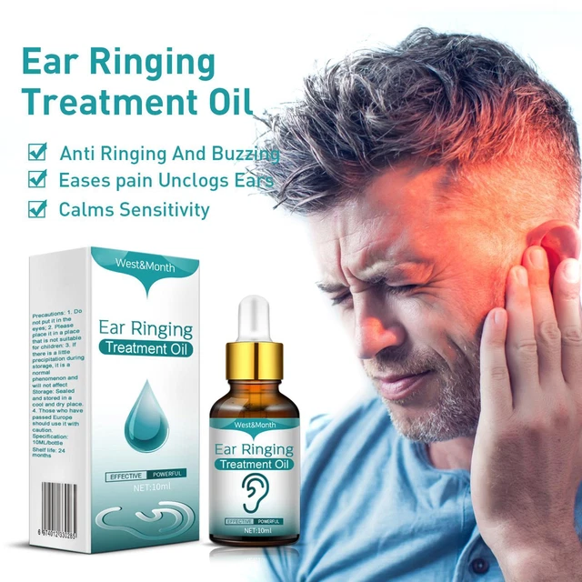 10 ml Tratamiento de zumbidos en los oídos japonés Aceite alivio de los oídos tinnitus Best J4G2