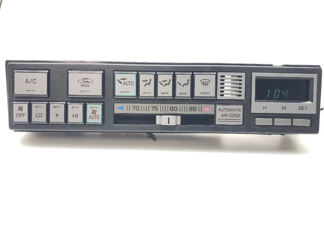 1986 - 1989 Toyota Celica Gts Oem Ac Heater Temperature Climate Control Switch