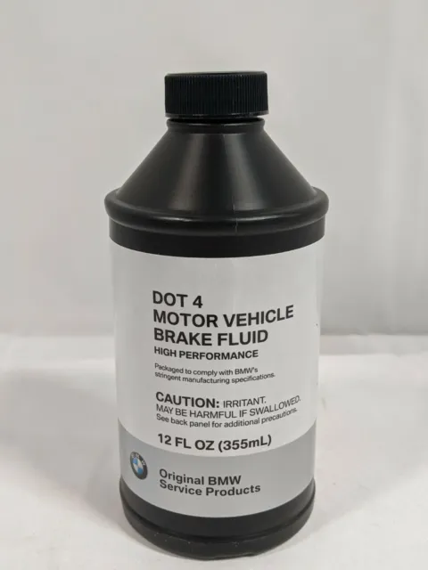 BMW DOT 4 Brake Fluid 12 fl oz Bottles- Box of 12