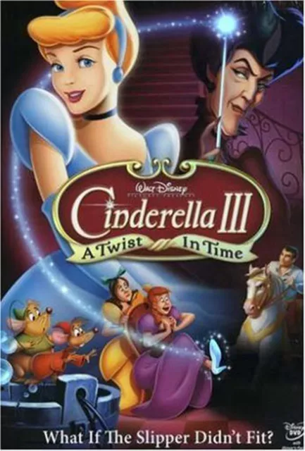 Cinderella III: A Twist in Time (DVD) (VG) (W/Case)