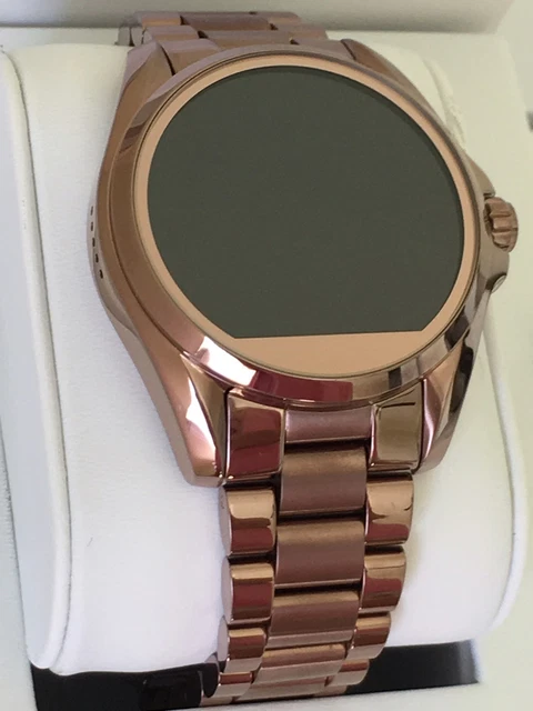 Michael Kors Access MKT5018 Bradshaw Bracelet Smart Watch In Rose Gold |  ASOS