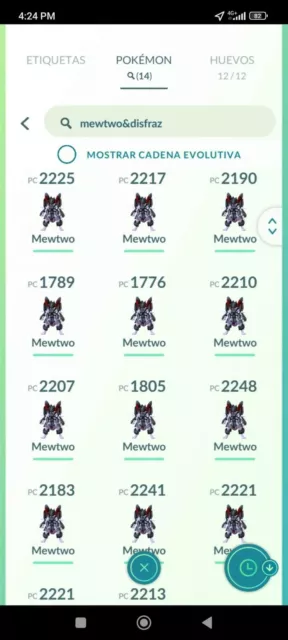 Pokemon Go Armored Mewtwo - Registered or Unregistered 30 days