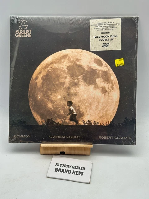 AUGUST GREENE – Self Titled 2018 2XLP Pale Moon Vinyl Brand
