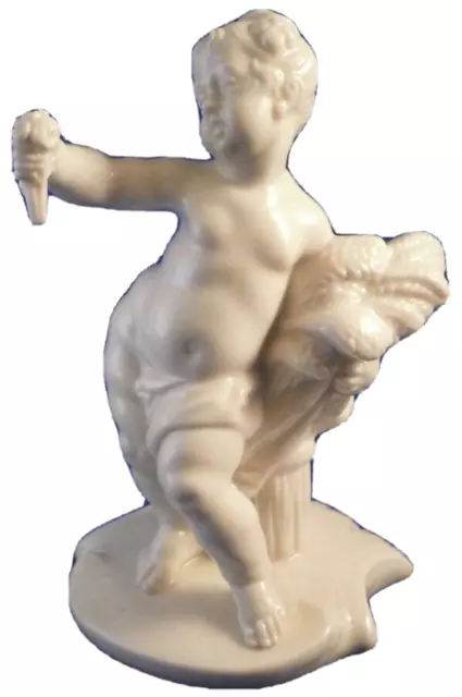 Nymphenburg Porzellan Ceres Sommer Putto Figur Porzellan Figur Deutsche