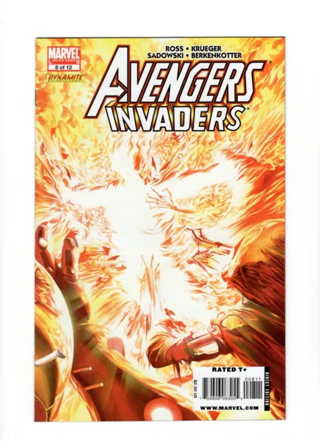Avengers Invaders #8 (Marvel 2008) VF+ New board and bag / Combined Shipping