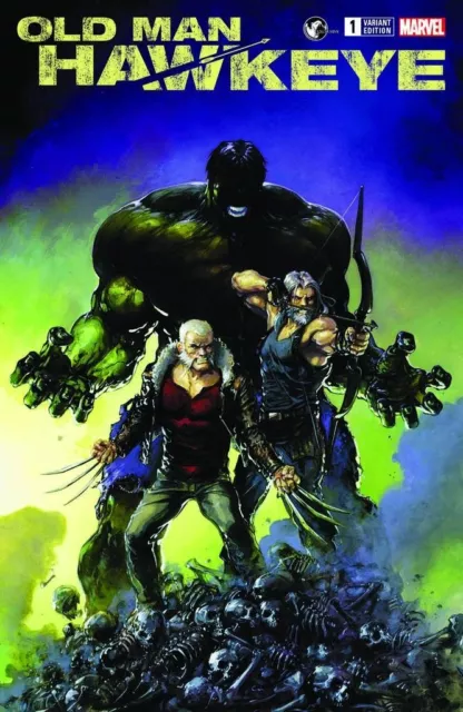Old Man Hawkeye 1 Clayton Crain Unknown Exclusive Variant Nm