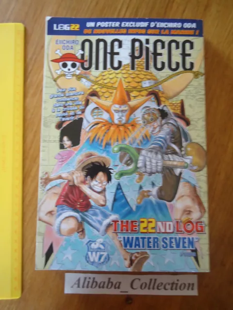 MANGA  ONE PIECE LOG 22 grand format Eiichiro Oda Collection Hachette VF livre