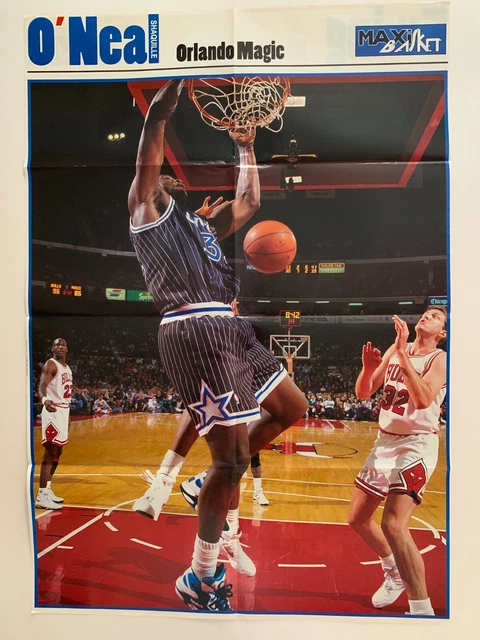 Lot 4 Magazines Maxi Basket NBA 1993 Shaq O'Neal Phoenix Suns