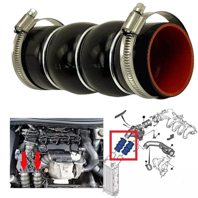 Tuyau D'admission Turbo Pour Citroën C8 Et Peugeot 807 2.0 HDI - Neuf, Qualité OE
