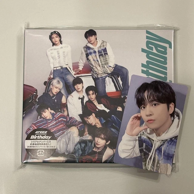 ATEEZ BIRTHDAY 4TH Single Japan Limited Edition B CD San