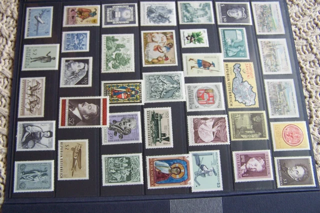 Briefmarken Österreich 36st Sammlung Postfrisch