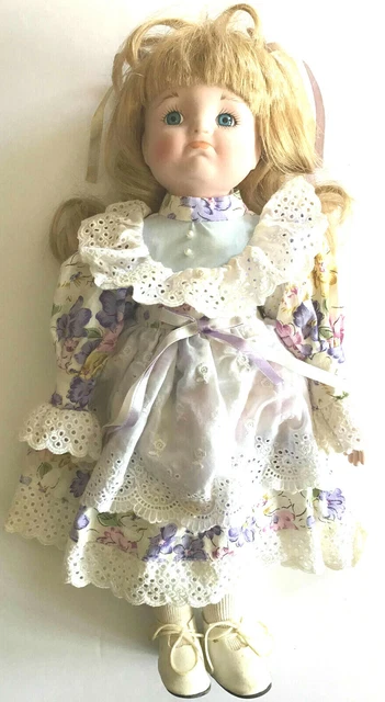 Vintage Heritage Mint Ltd Collection Porcelain Head Collectible Doll 16” Tall