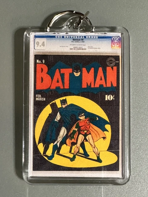 Batman #9 - CGC Homage - Mini Slab - Key Issue Keychain