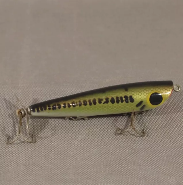 VINTAGE DALTON SPECIAL Barracuda Minnow Fishing Lure Red Gold White Green  Prop $63.75 - PicClick