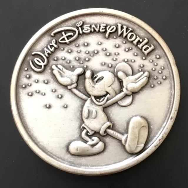 Walt Disney World Token Coin Medal 2000 Future MGM Studios Epcot Animal Kingdom