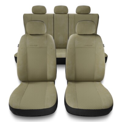 Mossa TG-G Nero Grigio Universale Set coprisedili auto compatibile con BMW X1 E84 I II 
