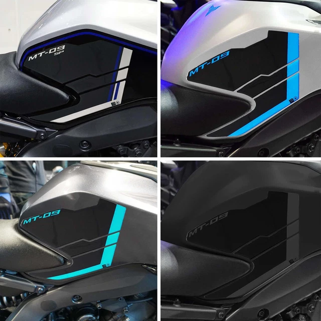 Adesivo Resinato 3D Per Yamaha MT-10/MT-10 SP Dal 2022 - Kit Paraserbatoid, Icon Blue