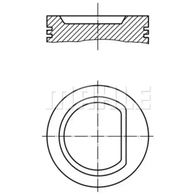 Kolben MAHLE 039 95 02 für Citroën Peugeot Fiat XM