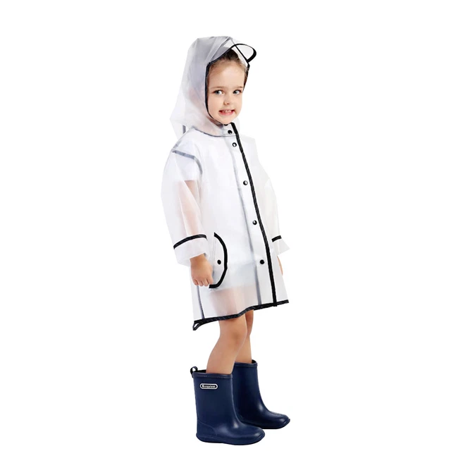 HIKIDS Regenjacke Mit Fleece-Futter - Wasserdicht Für Jungen & Mädchen