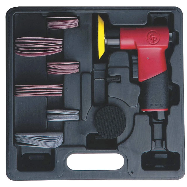 CHICAGO PNEUMATIC CP7200S Air Random Orb Sander,0.2HP,2 and 3In.