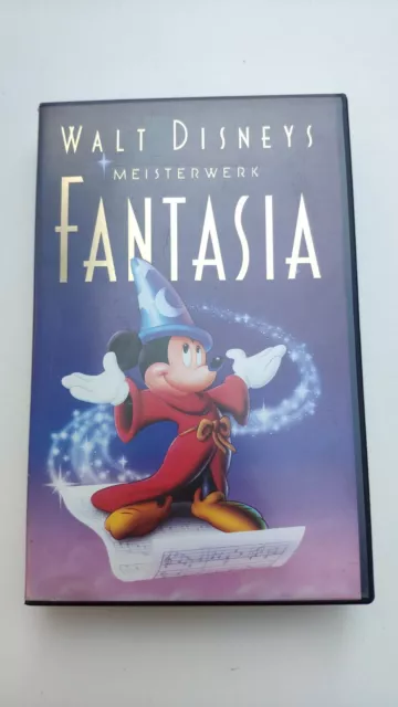 VHS Kassette - Walt Disneys Meisterwerk - FANTASIA - mit Hologramm