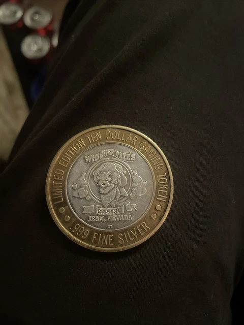 Limited Edition 10 Dollar Dutch Schultz Car Gaming Token,  Whiskey Pete's
