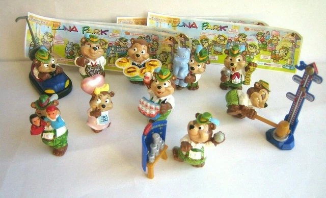 Kinder Ferrero Surprises Choisissez Chiffres Cartes Série Luna Park Cake...