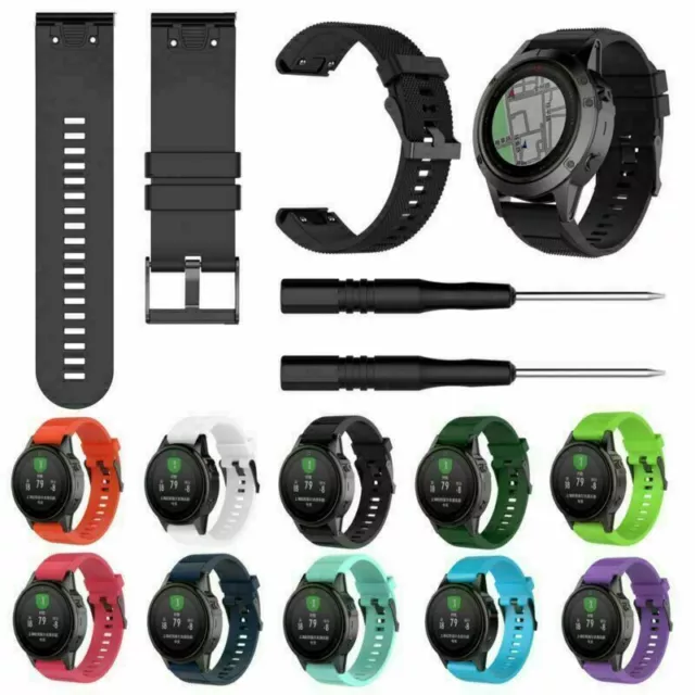 For Garmin Fenix 5/5X/5S Accessories Watch Band Strap Replacement Quick Release