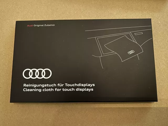 AUDI Touch Screen Cleaning Cloth,MICROFIBRE 80A096325,Genuine,unopened,new,CAR