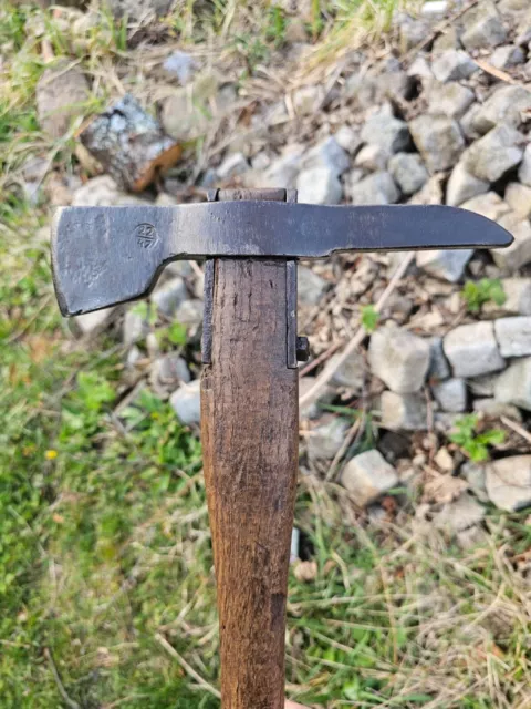 WW1 Trench Axe, Austro-Hungarian pick axe, KuK Beilpicke M1896, WK1 Pionier beil 3