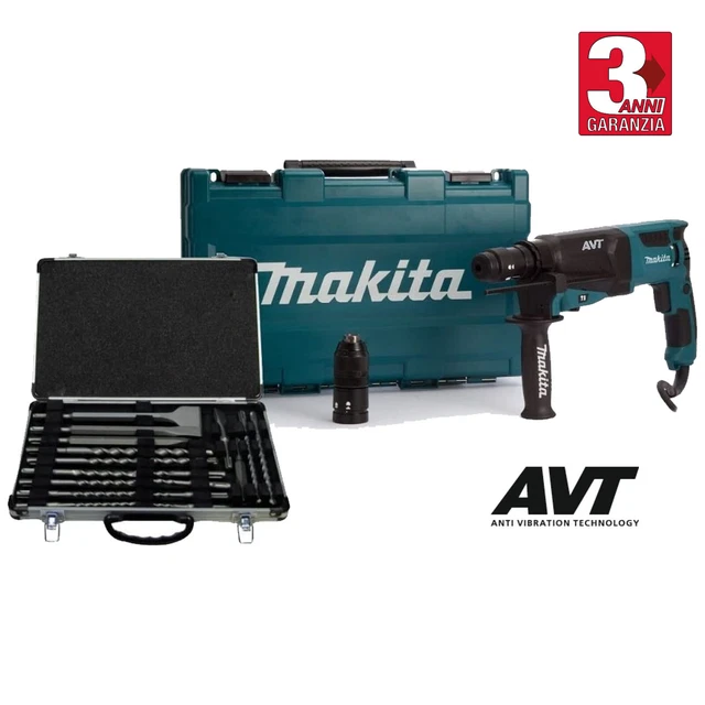 Trapano Tassellatore Perforatore SDS-Plus MAKITA Martello Demolitore HR2631FT12