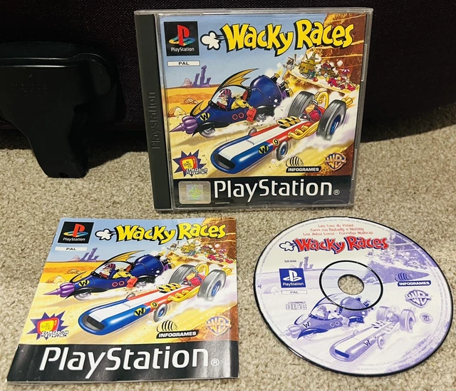 WACKY RACERS PLAYSTATION 1 PS1 PAL Cartoon Network Video Game £19.99