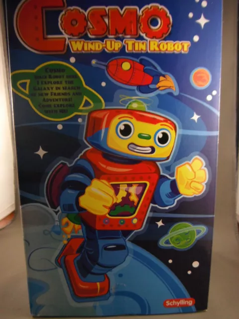 Cosmo Tin Robot Wind Up 3