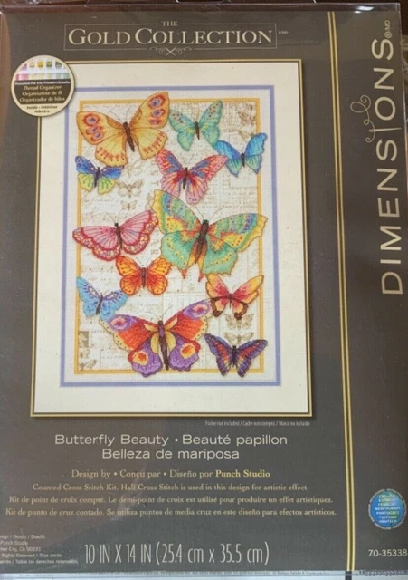 Kit Point De Croix Dimensions – Tea Party 3799 – Maison De Poupée, édition Dorée Rare