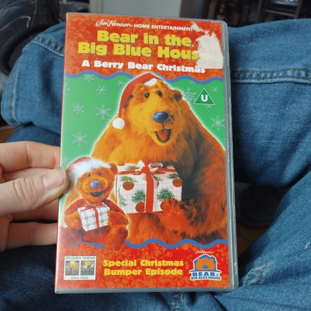 bear-in-the-big-blue-house-a-berry-bear-christmas-vhs-2000-by-jim