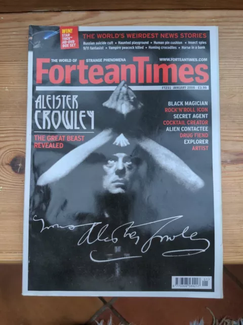 Aleister Crowley Fortean Times Special Jan 2008 - FT231  Ex Condition Rare