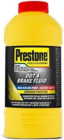 Prestone AS800H-6 DOT 4 Synthetic Brake Fluid 355ml